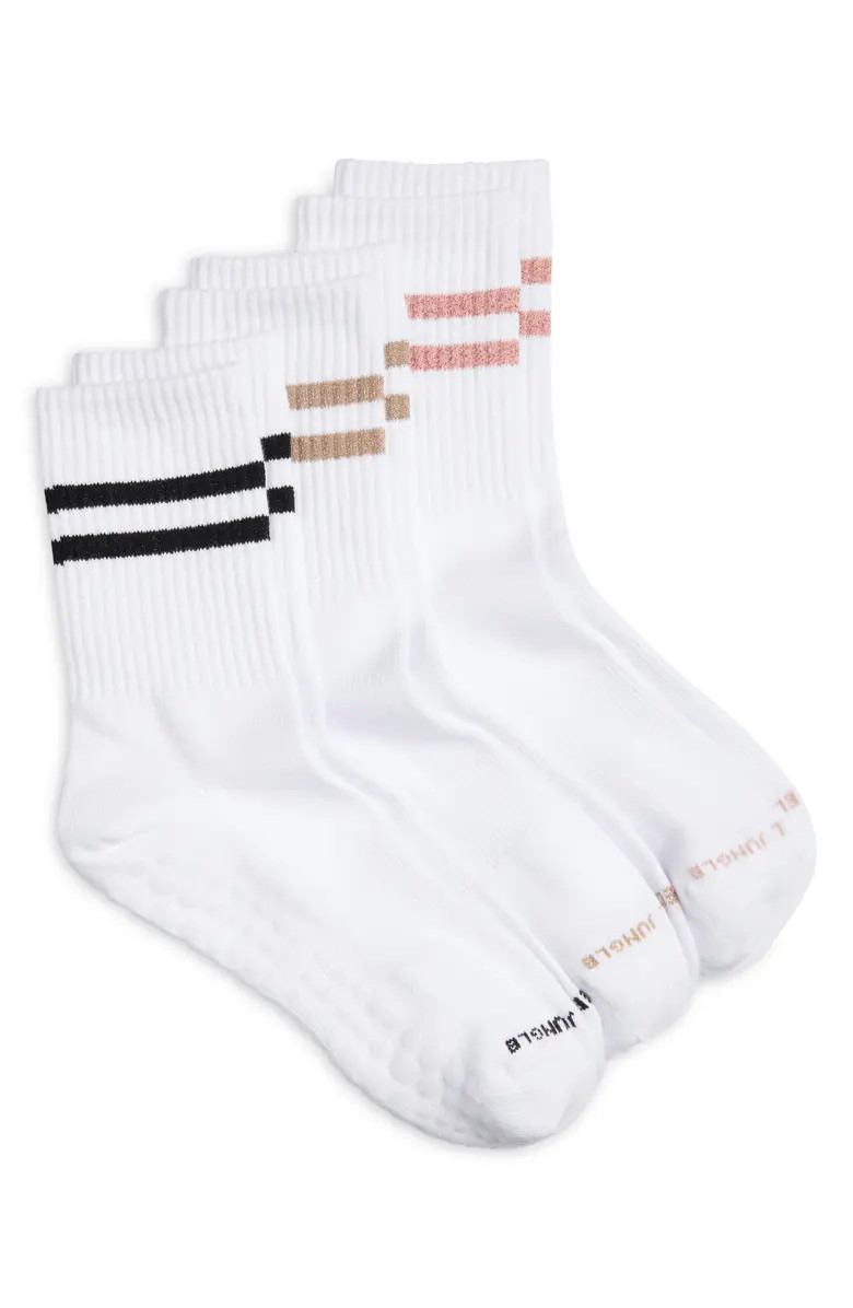 3-Pack Varsity Grip Crew Socks | Nordstrom