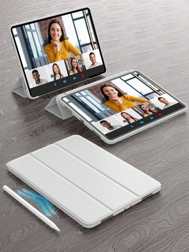 1pc Tablet Protective Case For IPad Soft Anti-Fall Protection, Ultra-Thin/Smart Stand/Auto-Wake F... | SHEIN