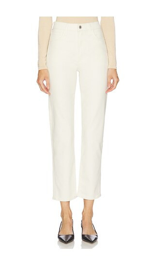 Citizens of Humanity Caia High Rise Straight Pants in Cream. - size 29 | Revolve Clothing (Global)