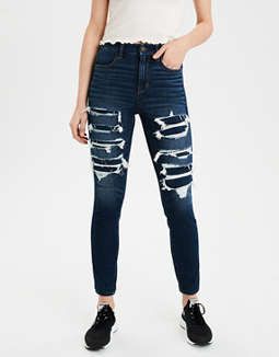 AE 360 Ne(X)t Level Curvy High-Waisted Jegging | American Eagle Outfitters (US & CA)
