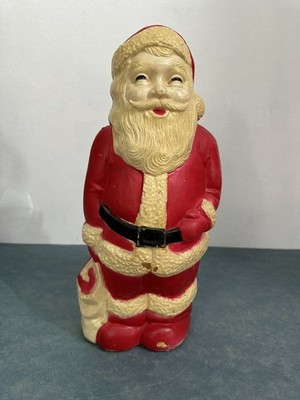 VTG Union Products Santa 13" Blow Mold No Cord Figure Only Well Loved & Used | eBay | eBay US