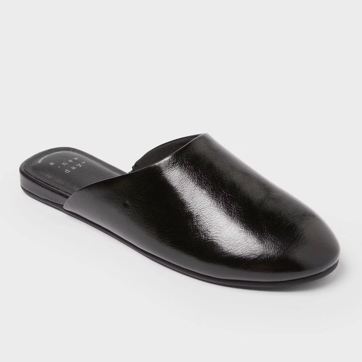 Women’s Karina Mule Flats with Memory Foam Insole – A New Day™ Black | Target