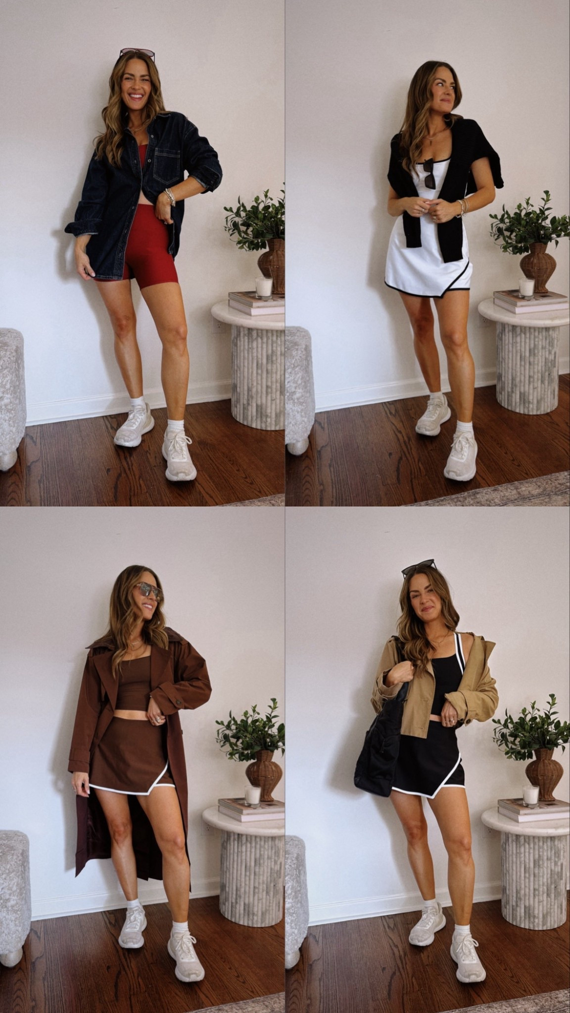 #abercrombiepartner I’m allll about easy outfits that take me from my morning workouts or walks to school drop off / errands / wfh / mom life. Elevating activewear with a few simple styling tips helps me feel more put together & this fall transitional time is my favvvv to style! I also have everything linked here with sizing info below. @abercrombie #liketkit

Size small in everything