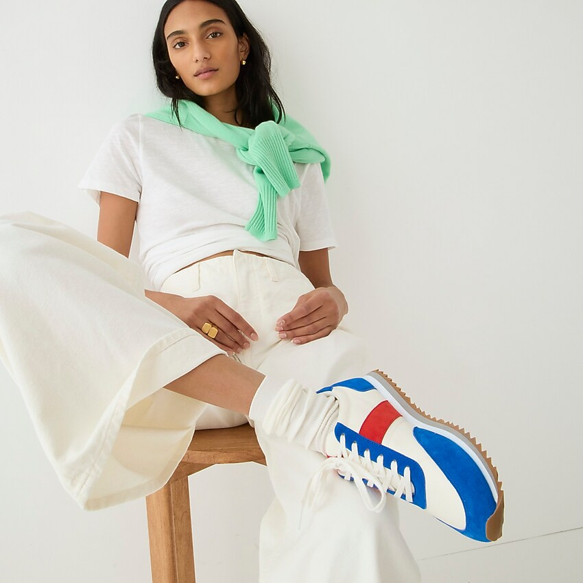 J.Crew trainers in colorblock | J. Crew US