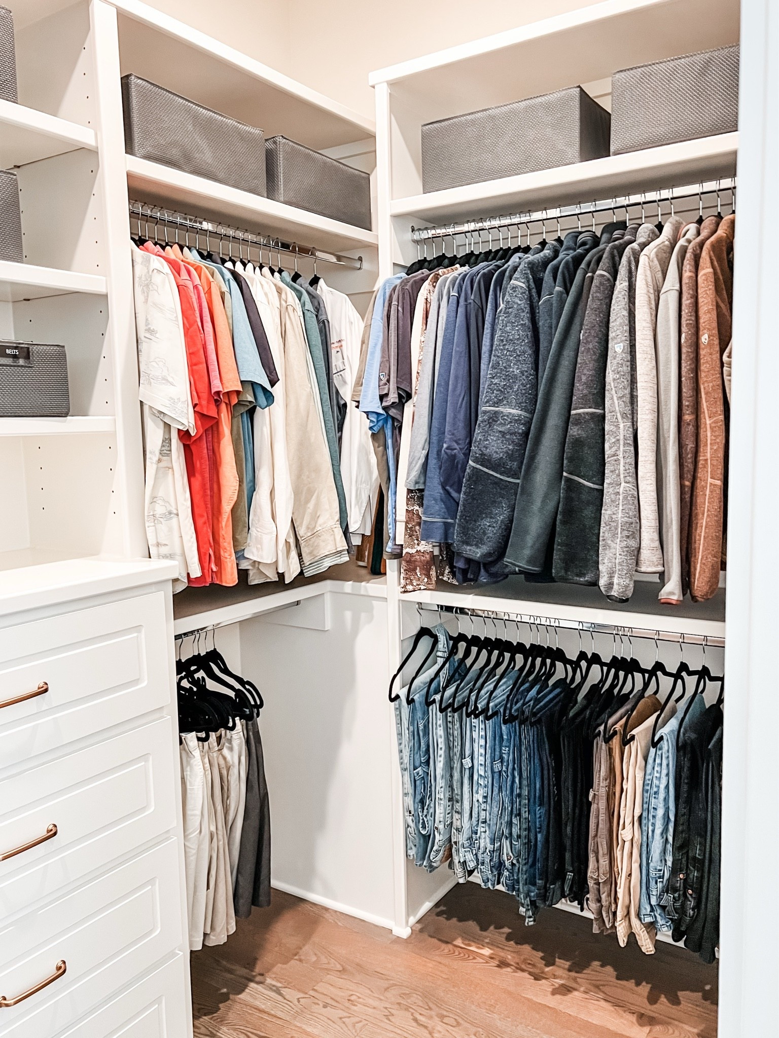 Most dads aren't asking for a bigger closet.

They just want to find what they need without digging through piles, searching for matching items, or discovering clothes they forgot they owned. 😅

A well-organized closet makes mornings easier, laundry simpler, and getting dressed faster.

This Father's Day, give Dad something he'll actually use every day.

👉 Comment "HIS CLOSET" for our FREE Closet Edit for Him guide.

#LTKMens