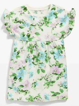 Printed Fit and Flare Dress for Toddler Girls | Old Navy (US)