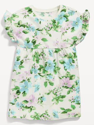 Printed Fit and Flare Dress for Toddler Girls | Old Navy (US)