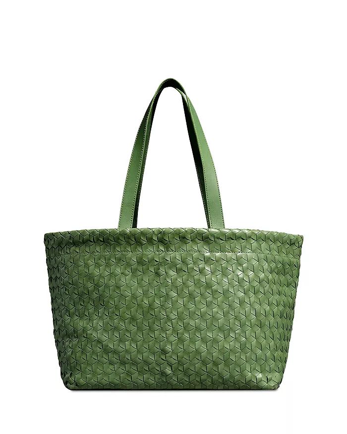Large Woven Leather Tote | Bloomingdale's (US)