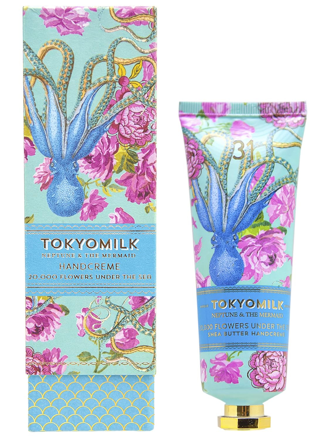 TokyoMilk Neptune & The Mermaid Handcreme | 2.7 oz / 76.5 g | Amazon (US)