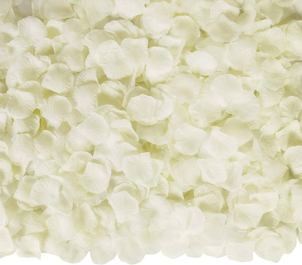 Ouddy Decor 3000 Pcs Rose Petals Artificial Flowers for Valentine's Day Wedding Decor Romantic Ni... | Amazon (US)
