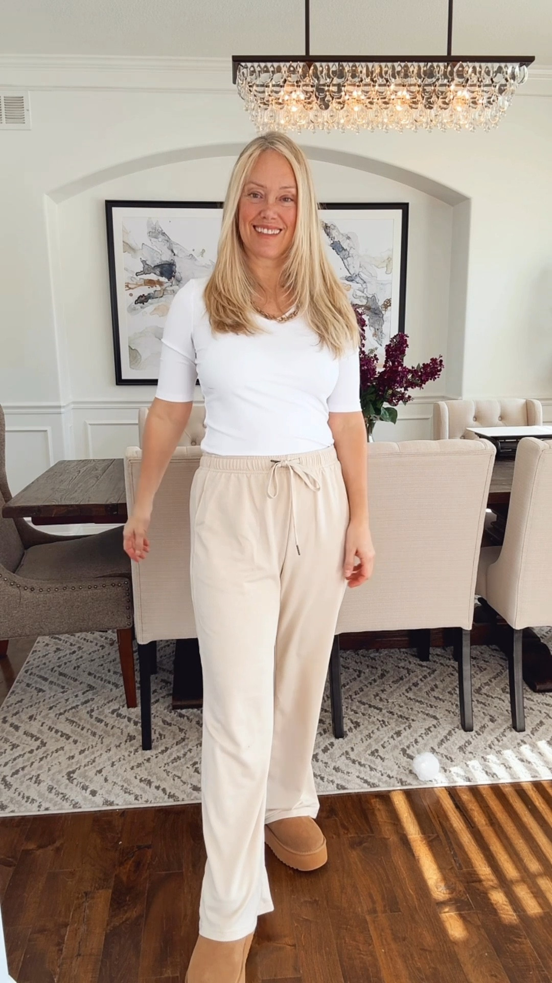 If you’re looking for comfort lounge pants here they are. These come in a set of three. I chose this set, but there are several different sets with different colors if they functional drawstring and unbelievably comfortable for lounging or going for a run or running errands. Also thesealternative to UGG shoes for under $30.

#LTKFindsUnder50 #LTKStyleTip #LTKActive