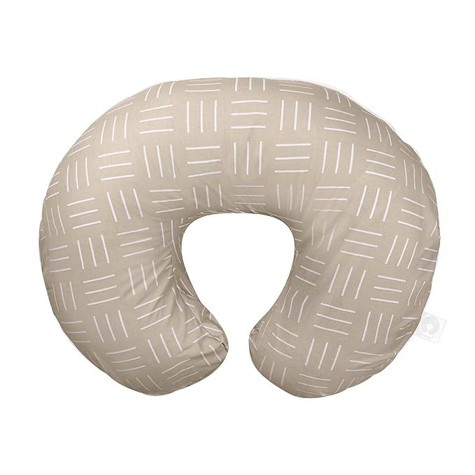 Boppy Nursing Pillow Organic Original Support, Sand Criss Cross, Ergonomic Nursing Essentials for... | Amazon (US)