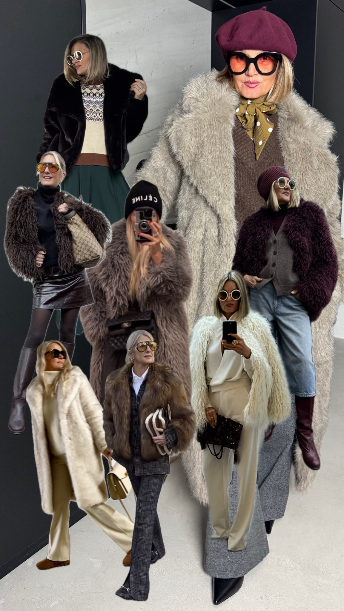 Wir lieben Fell / Pelz vintage oder als Imitat (Fake Fur) meistens in Naturtönen braun 🤎 beige, cremeweiss 🤍

#LTKwinter #LTKstyletip #LTKplussize