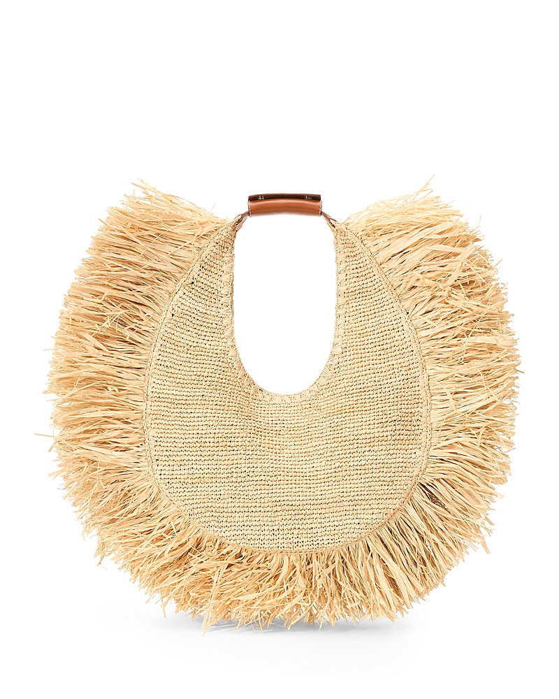 Staud Large Raffia Moon Tote | Bloomingdale's (US)