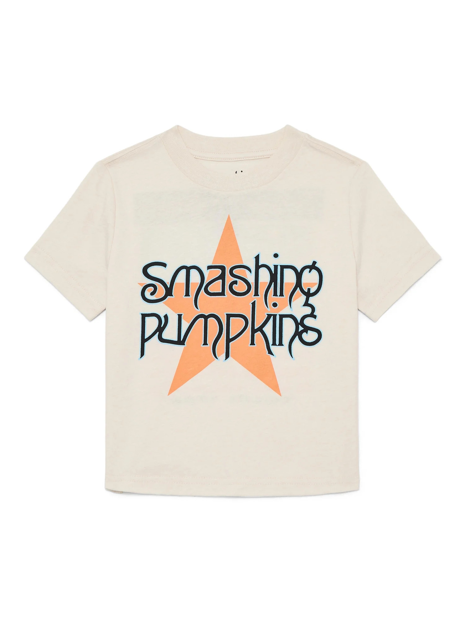 Smashing Pumpkins Toddler Graphic Tee with Short Sleeves, Sizes 12M-5T | Walmart (US)