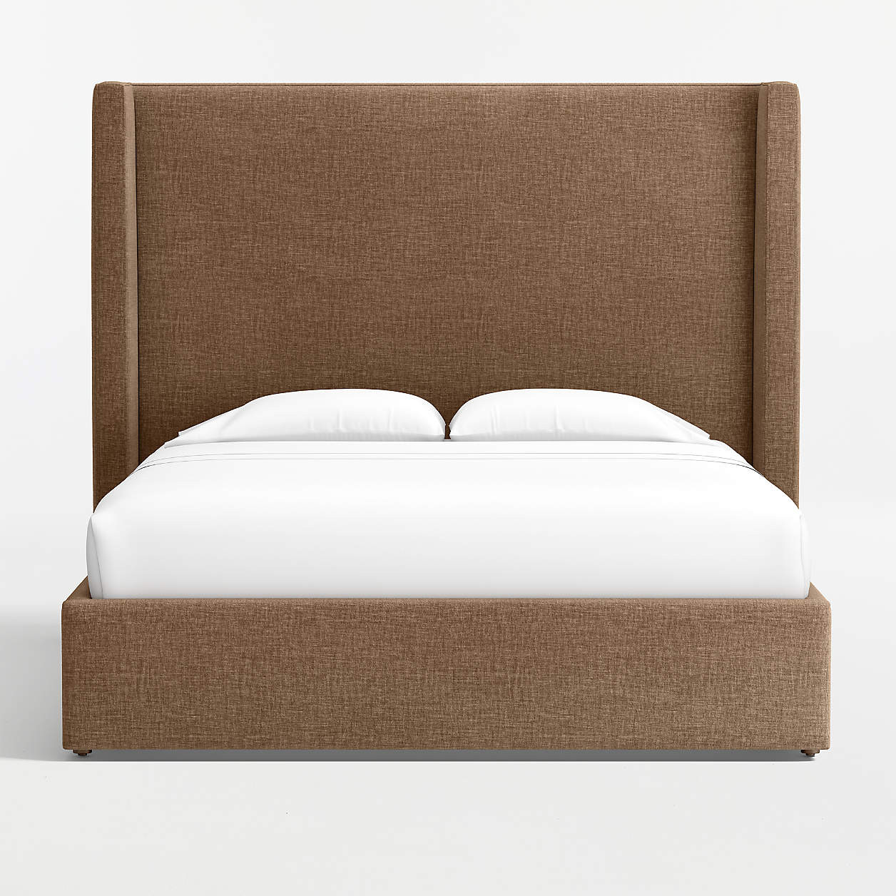 Arden Shelter Upholstered King Bed | Crate & Barrel | Crate & Barrel