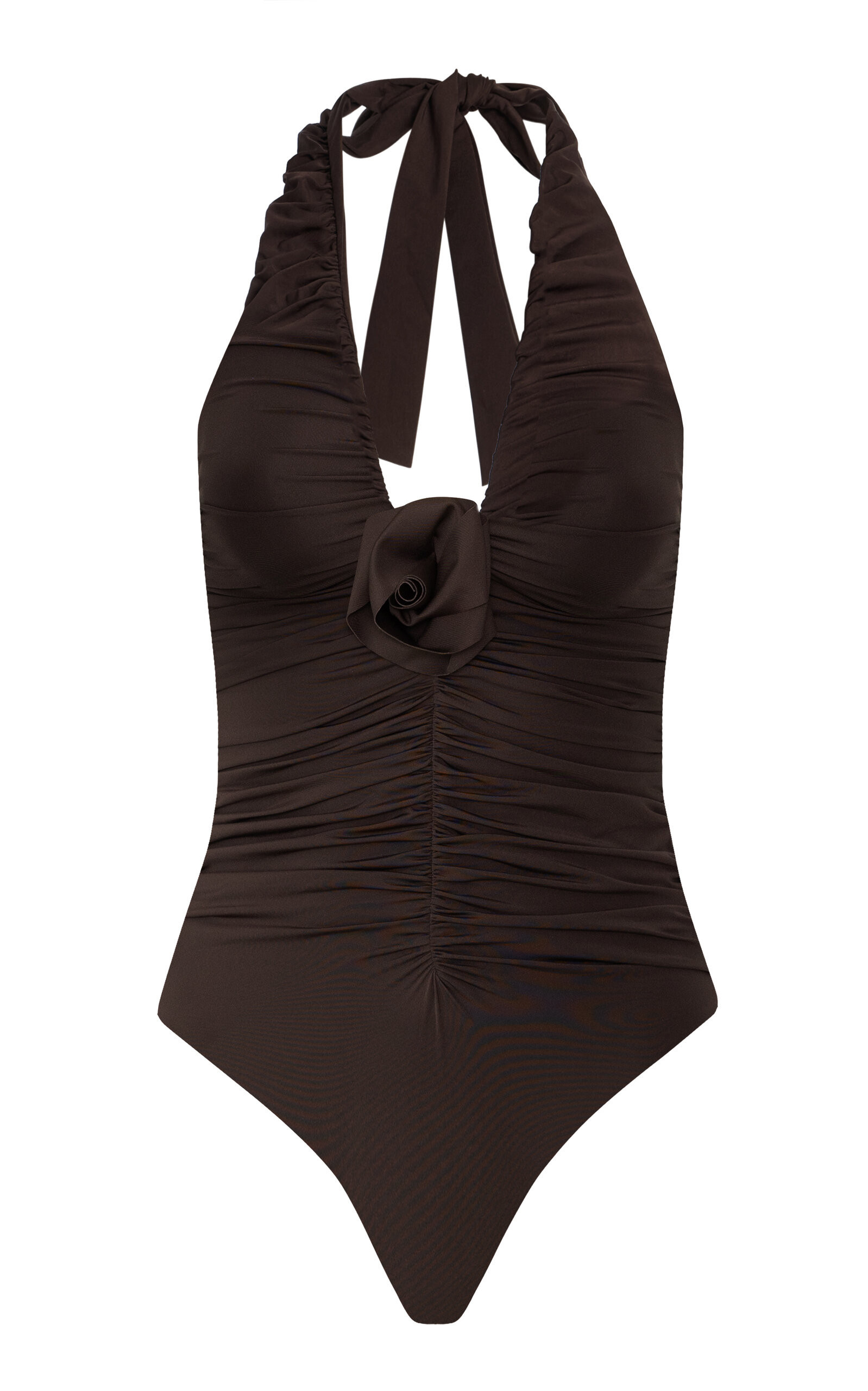 Maygel Coronel - Yojaira One-Piece Swimsuit - Brown - OS - Moda Operandi | Moda Operandi (Global)