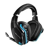Logitech G935 Wireless DTS:X 7.1 Surround Sound LIGHTSYNC RGB PC Gaming Headset - Black/Blue | Amazon (US)