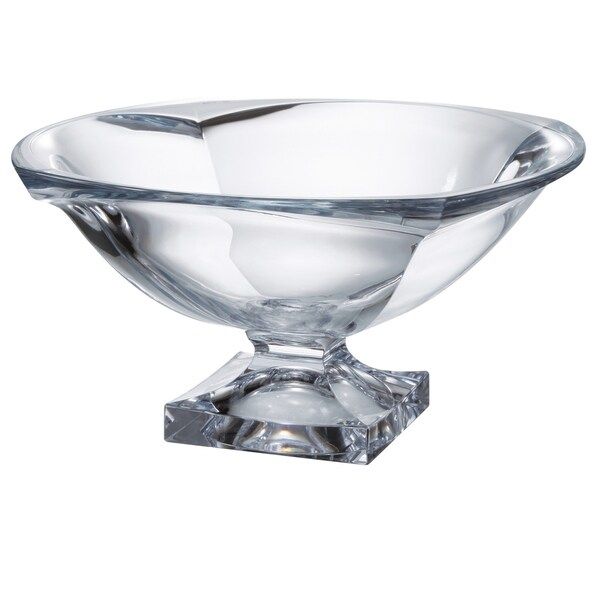 Majestic Gifts European High Quality Crystalline Glass Footed Bowl/Centerpiece-13" D | Bed Bath & Beyond
