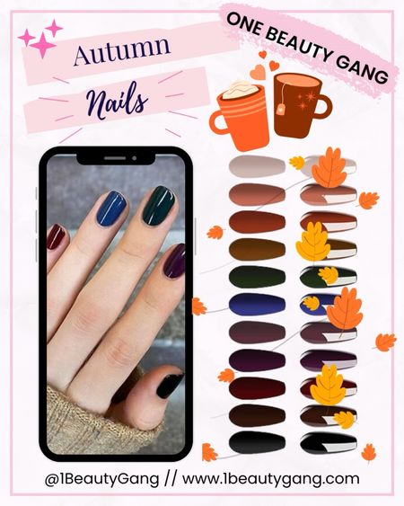 Autumn Nails. Embracing autumn one nail at a time! 🍁💅 #FallVibes #AutumnPalette

#LTKbeauty #LTKHalloween #LTKSeasonal