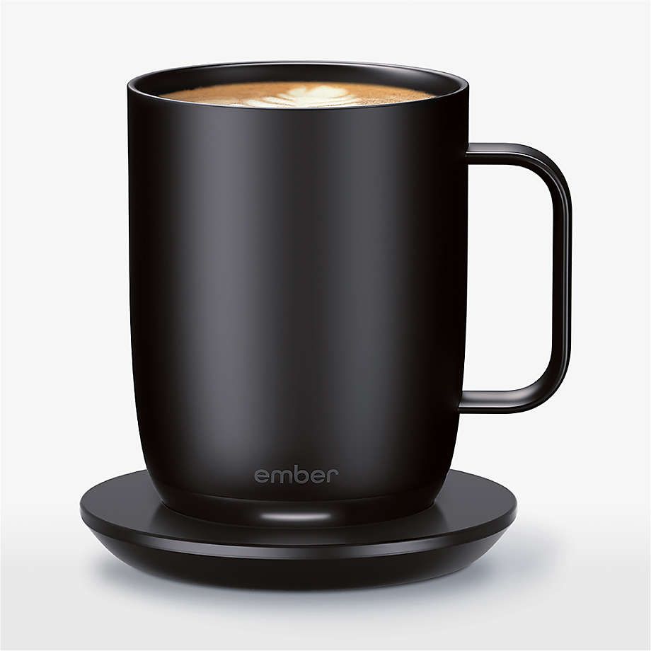 Ember Mug² 14-Oz. White Heated Coffee Mug + Reviews | Crate & Barrel | Crate & Barrel