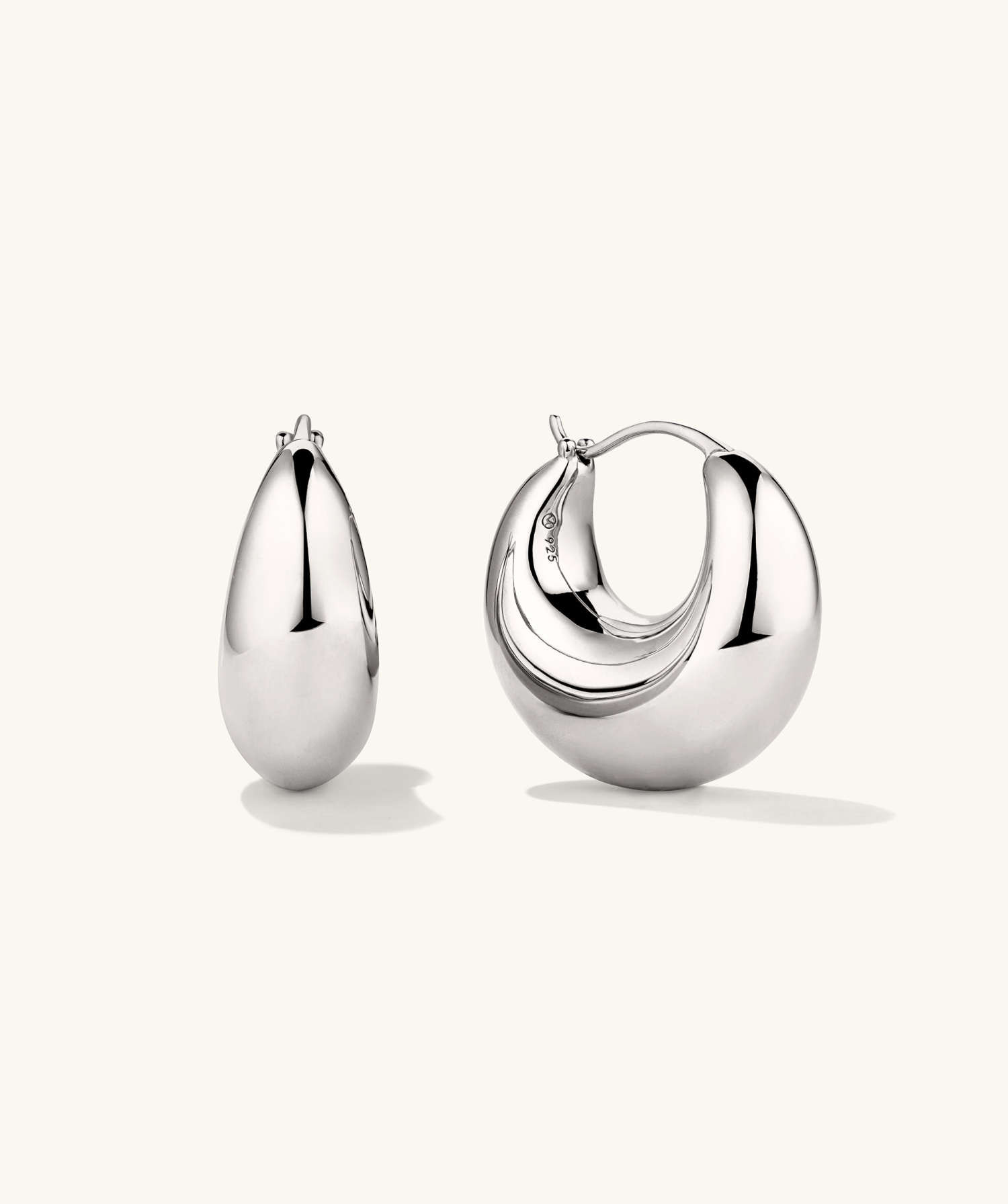 Sculptural Hoops | Mejuri Fine Crew