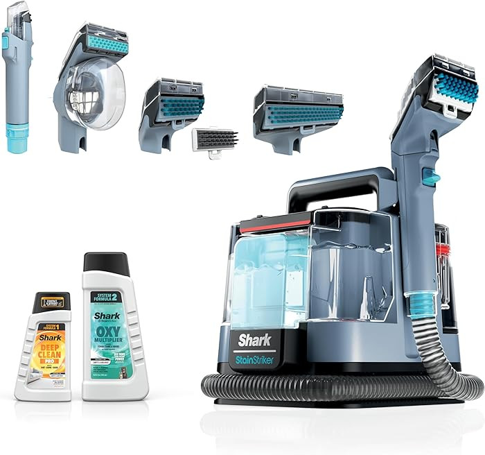Shark StainStriker | Portable Carpet, Upholstery & Area Rug Cleaner | 4 Tools | Bonus Full-Size S... | Amazon (US)