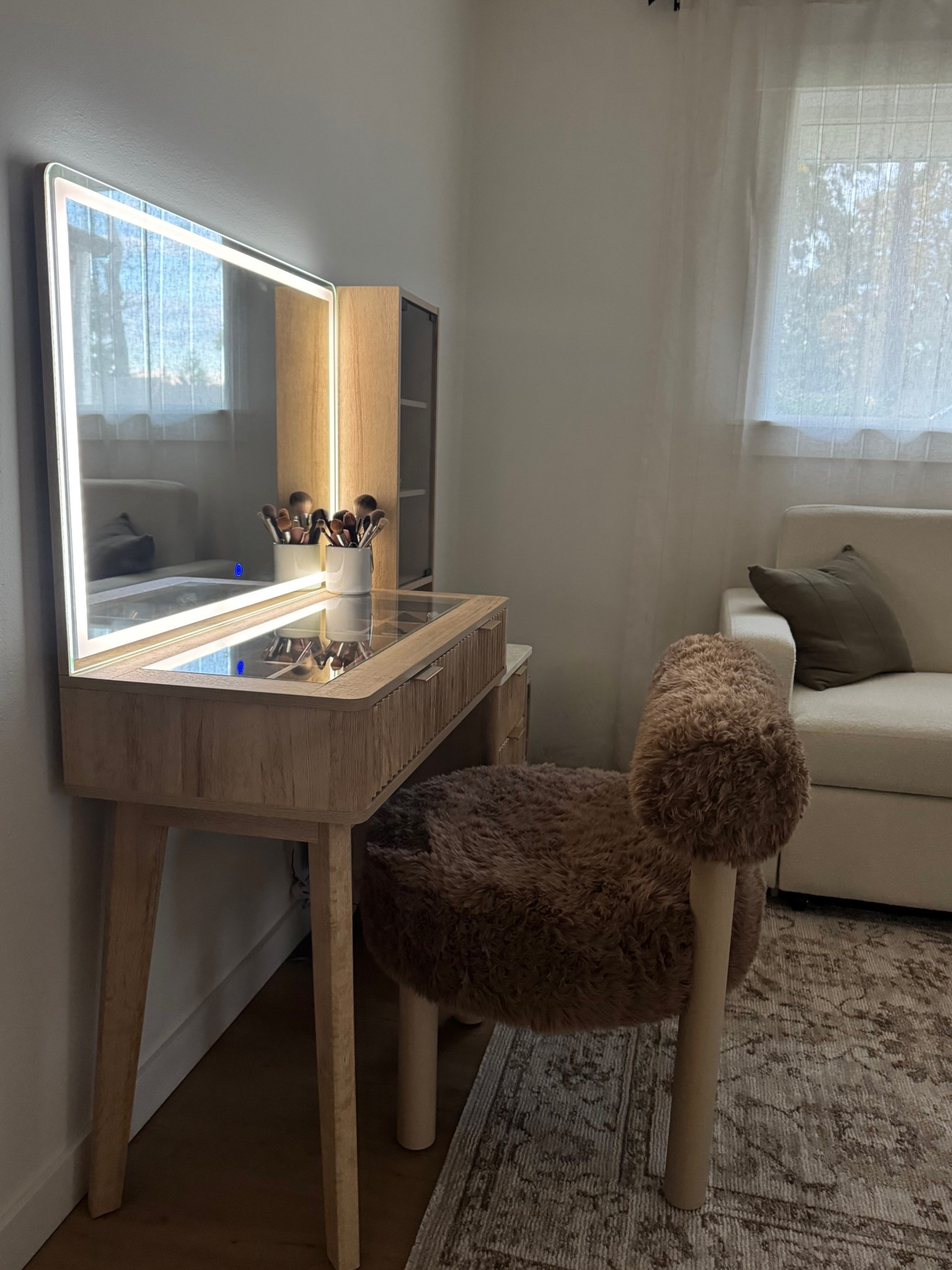 My vanity set up🤎 

#LTKHome