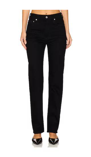 Zurie Straight Leg Jeans in Abbey | Revolve Clothing (Global)