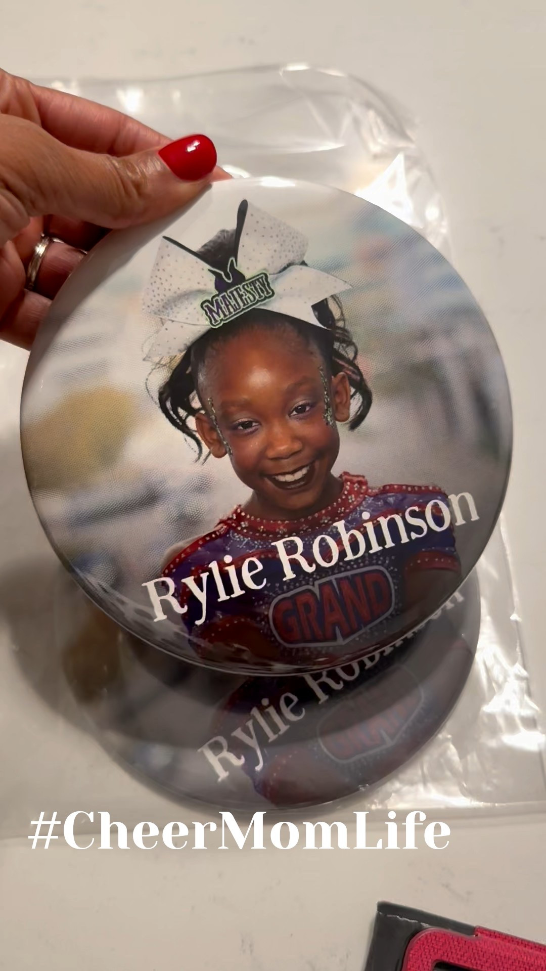 Show your love for your athlete with these custom pins  

#LTKmomlife #LTKKids