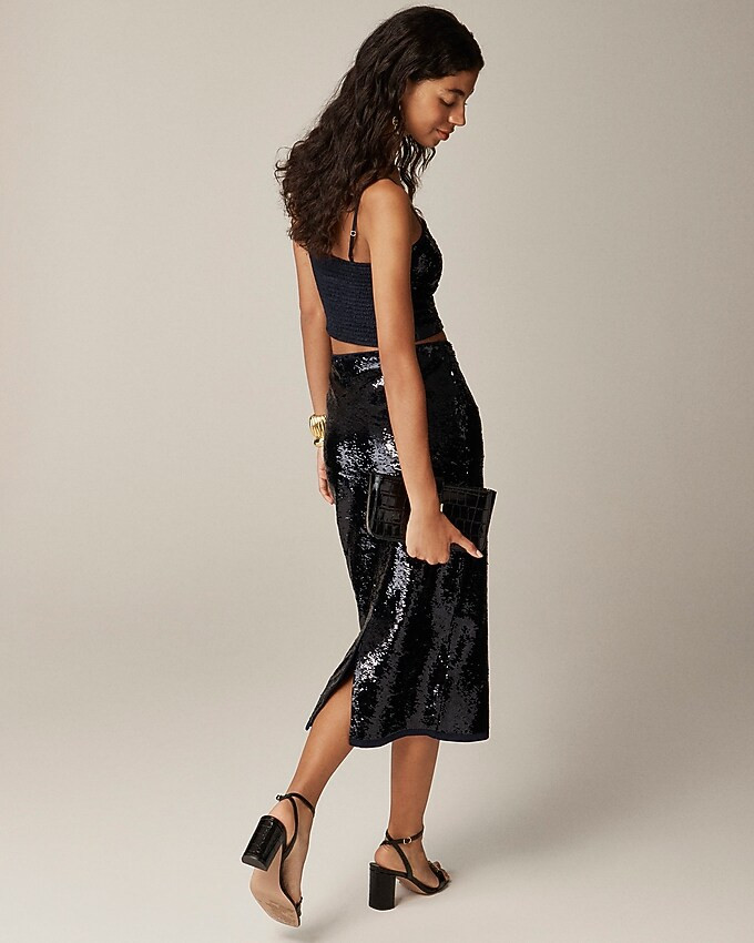 Collection sequin pencil skirt | J. Crew US