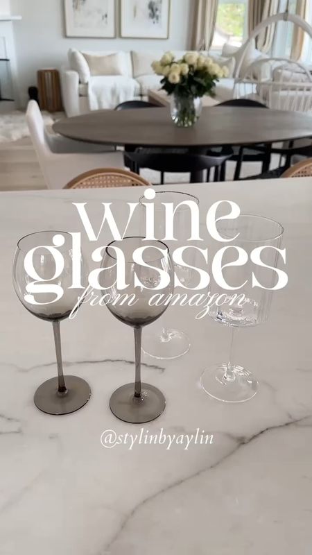 Wine glasses from Amazon ✨
#StylinbyAylin #Aylin 

#LTKFindsUnder50 #LTKGiftGuide