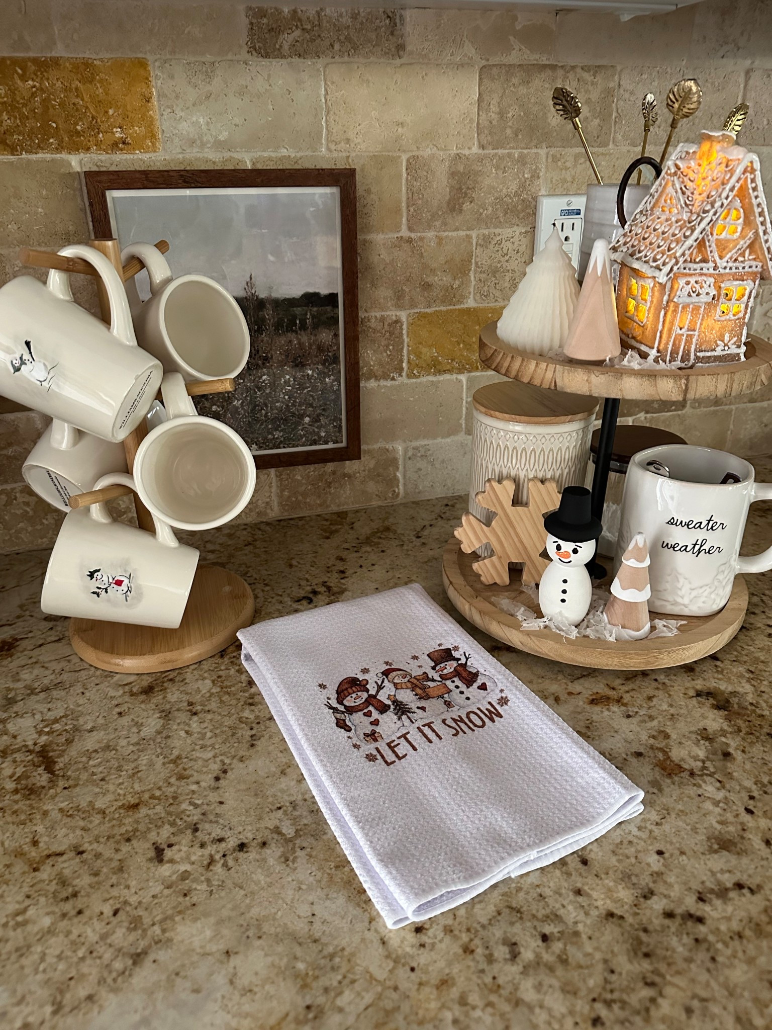 Winter coffee bar  

#LTKmorningroutine #LTKHome #LTKSeasonal