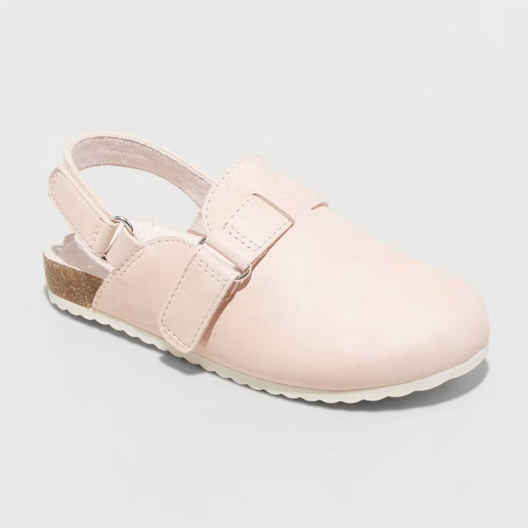 Toddler Girls' Marley Slip-On Clogs- Cat & Jack™ Pink | Target