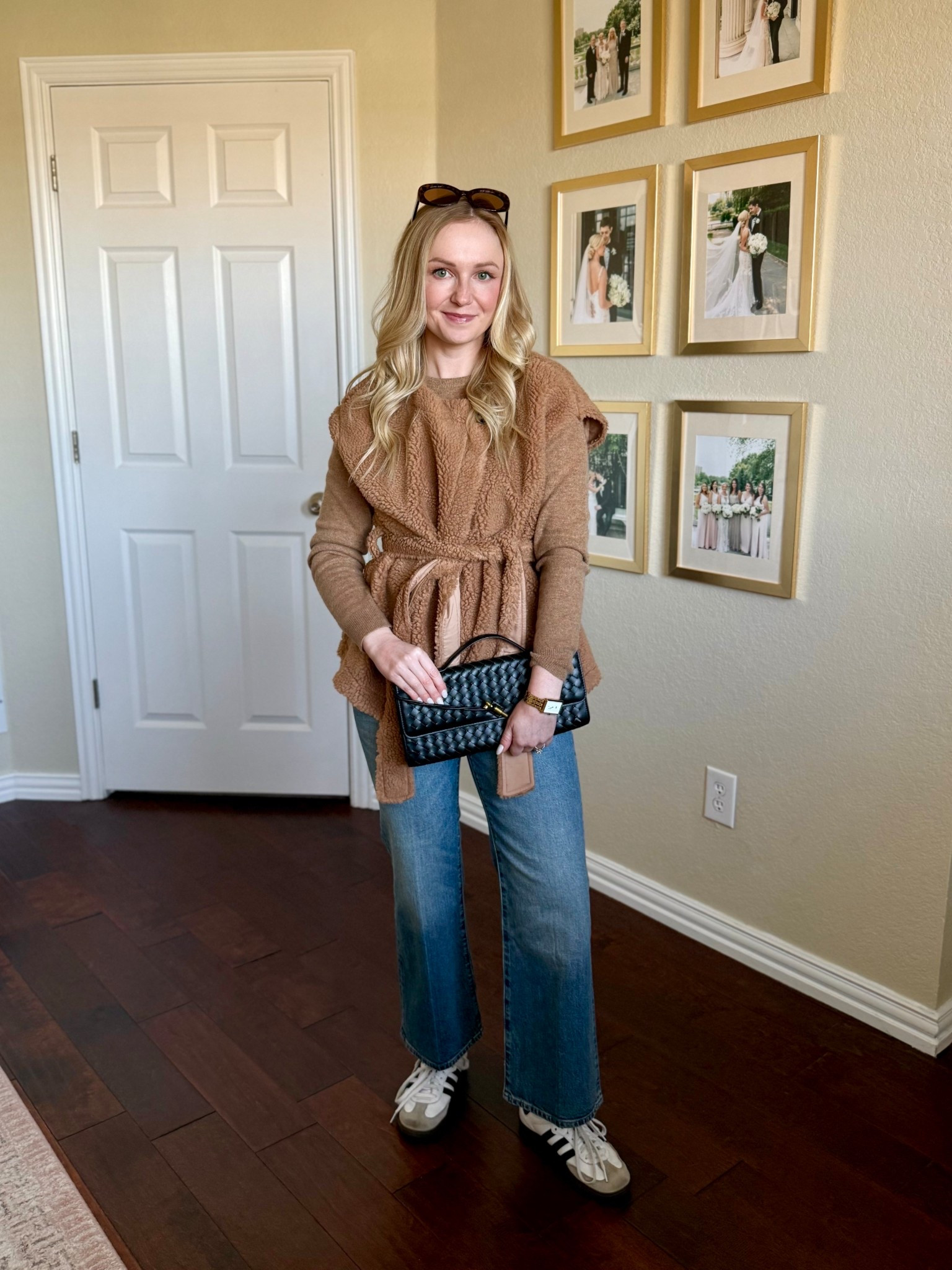 Love this cozy Sherpa vest!! Wearing an XS/S 

#LTKootd #LTKGiftGuide #LTKSeasonal