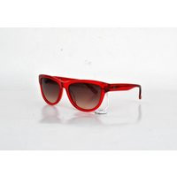 Red Sunglasses Mask Sun Glasses Mens Vintage Retro Eye Wear Unisex Gradient Italian Design Black Lens Womens | Etsy (US)