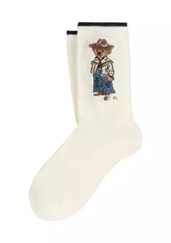 Polo Ralph Lauren Western Polo Bear Printed Socks | Belk