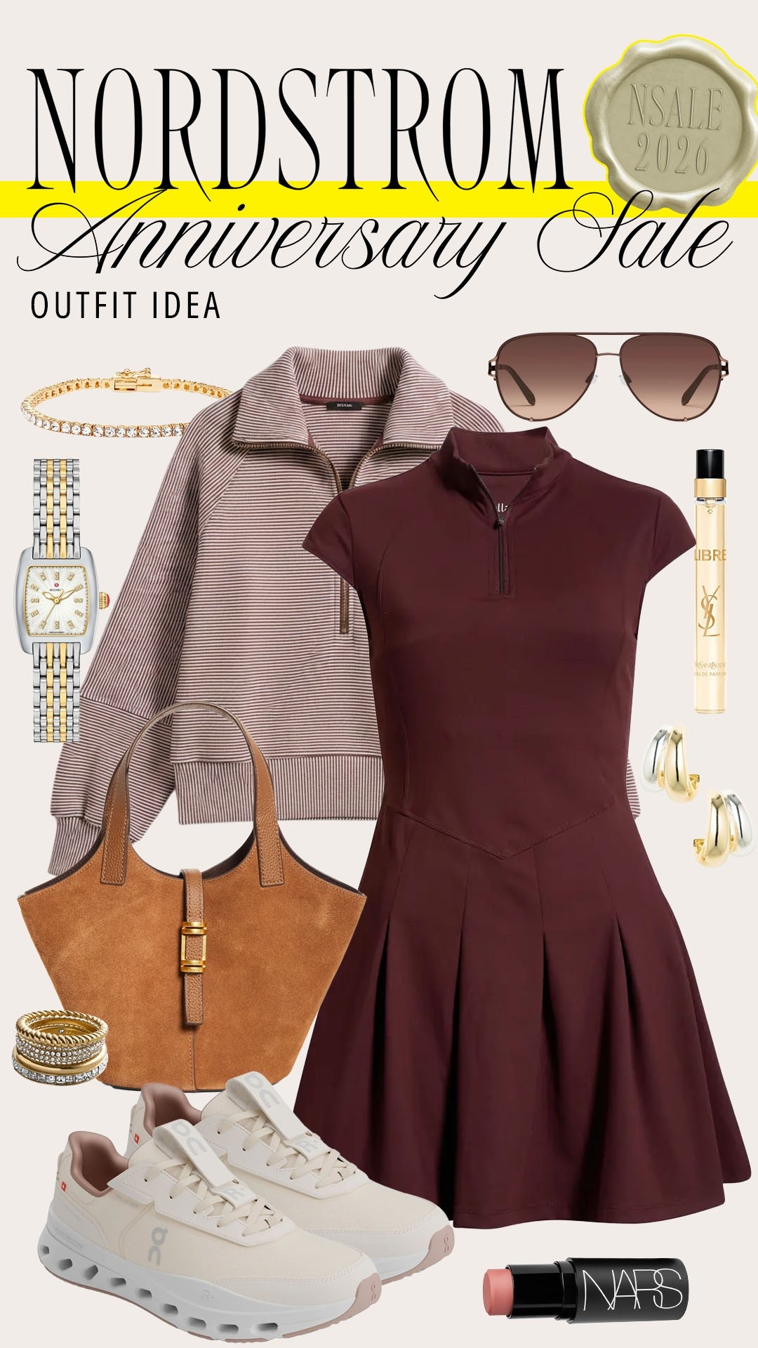 NSALE outfit idea. Nordstrom anniversary sale. NSALE picks. Anniversary sale OOTD. NSALE active outfit. Trendy activewear. NSALE active dress. On cloud sneakers on sale.

#LTKActive #LTKootd #LTKSaleAlert