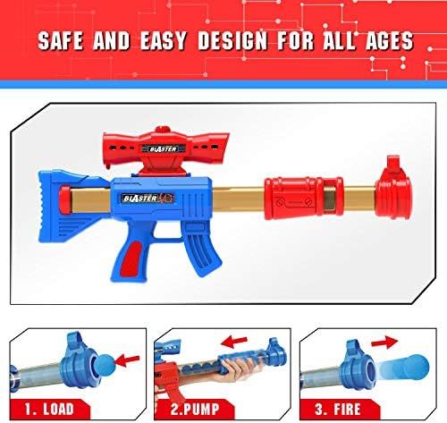 YEEBAY Shooting Game Toy for Age 6, 7, 8,9,10+ Years Old Kids, Boys - 2pk Foam Ball Popper Air Gu... | Amazon (US)