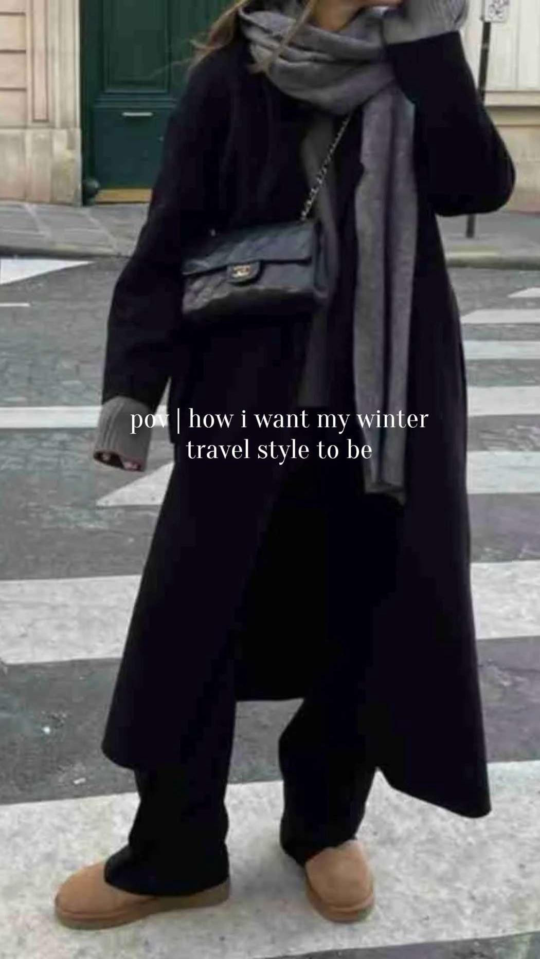 POV | How I want my travel style to be this winter. Sharing a roundup of chic winter travel style essentials to elevate your look.  

 #LTKgrwm #LTKootd #LTKTravel