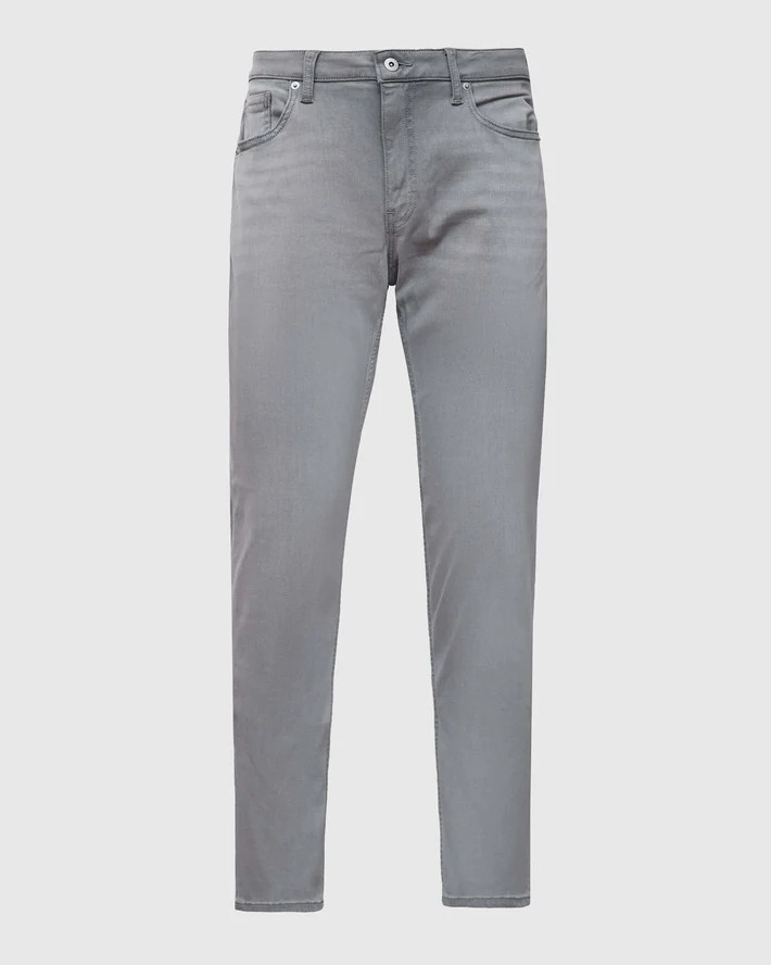 Medium Gray Wash Slim Comfort Stretch Jeans | True Classic