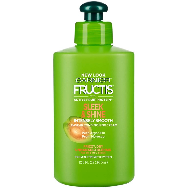Garnier Fructis Sleek & Shine Smoothing Leave-In Conditioner, 10.2 fl oz | Walmart (US)
