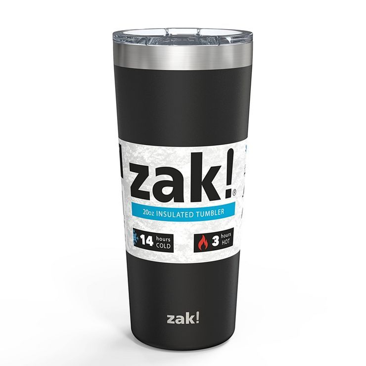 Zak! Designs 20oz Double Wall Stainless Steel Latah Tumbler | Target