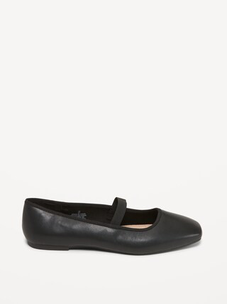 Mary Jane Square-Toe Ballet Flats for Women | Old Navy (US)