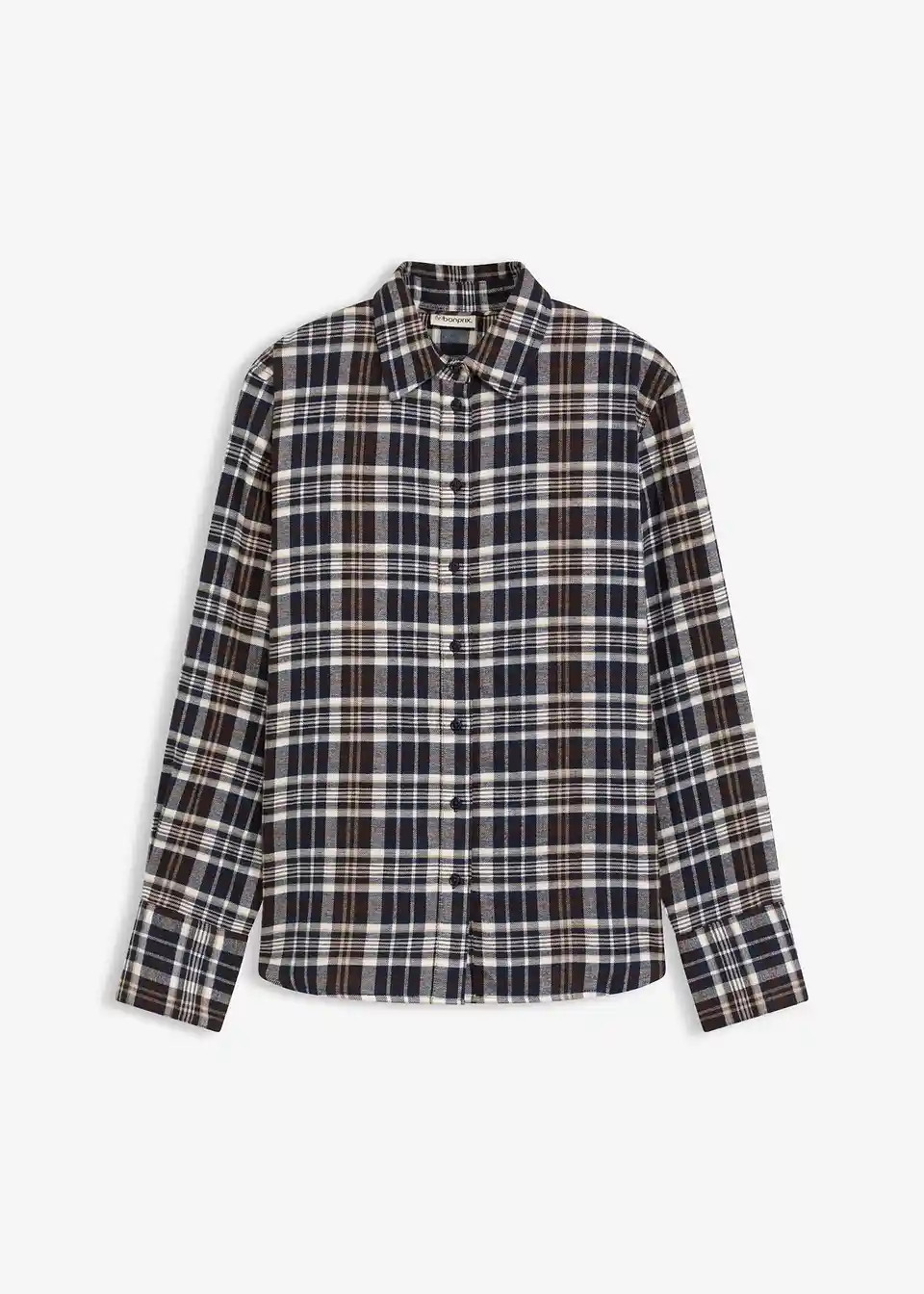Flanell-Hemd aus reiner Baumwolle | Bonprix DE