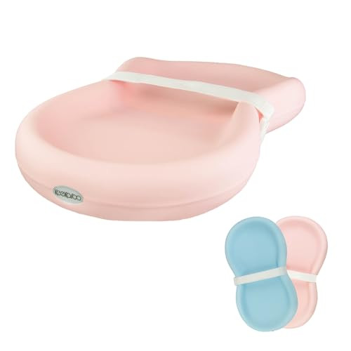 Keekaroo Peanut Changer Baby Pink– The Original Made in USA Easy-to-Clean Changing pad and The only Shell Over Foam, Fully impermeable to Fluid - Limited Edition Color | Amazon (US)