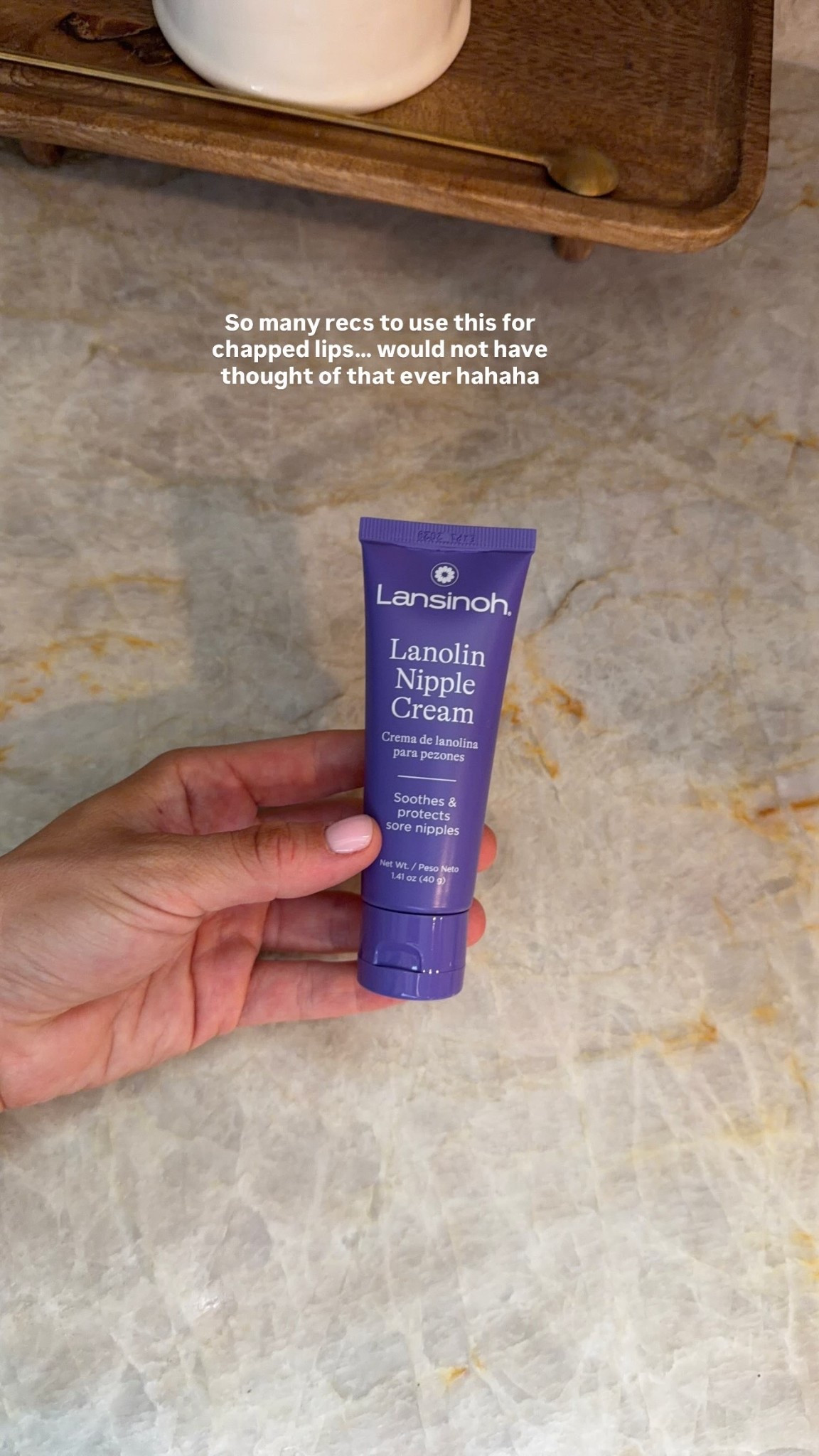 So many recs to use this for chapped lips… would not have thought of that ever hahaha

#LTKBump #LTKmomlife #LTKselfcare