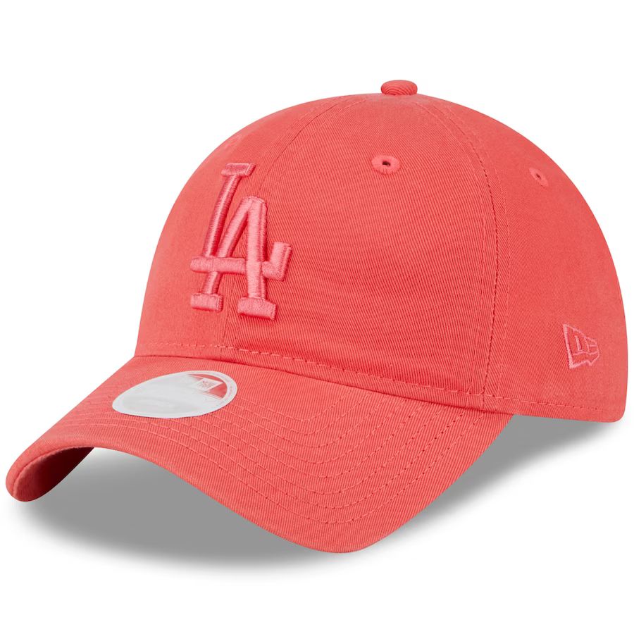 Los Angeles Dodgers New Era Women's Lava Core Classic 9TWENTY Snapback Hat - Red | Fanatics
