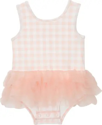 Gingham Tutu One-Piece Swimsuit | Nordstrom
