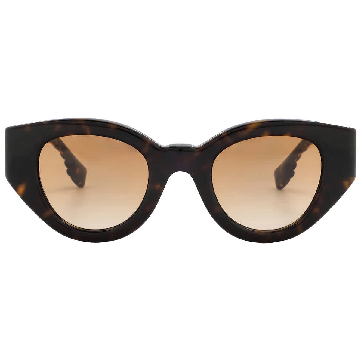 Burberry Meadow Brown Gradient Oval Ladies Sunglasses BE4390 300213 47 | Jomashop.com & JomaDeals.com